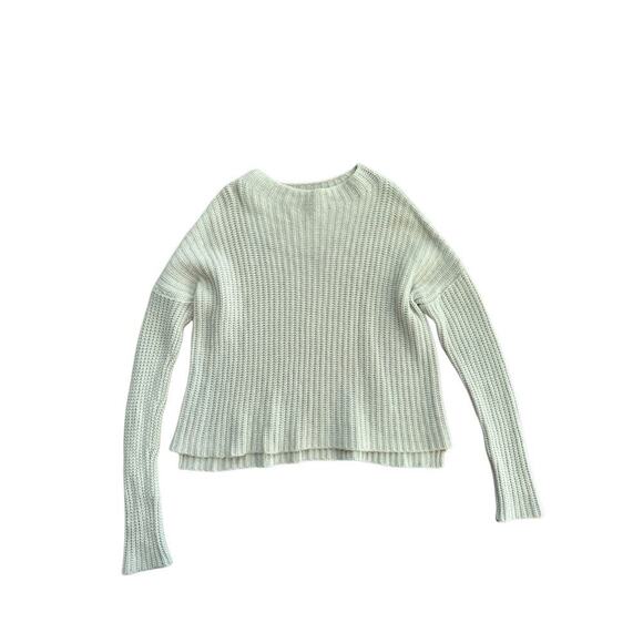 Vince Women's Donegal Ribbed Tunic Sweater Size Medium - Picture 1 of 3